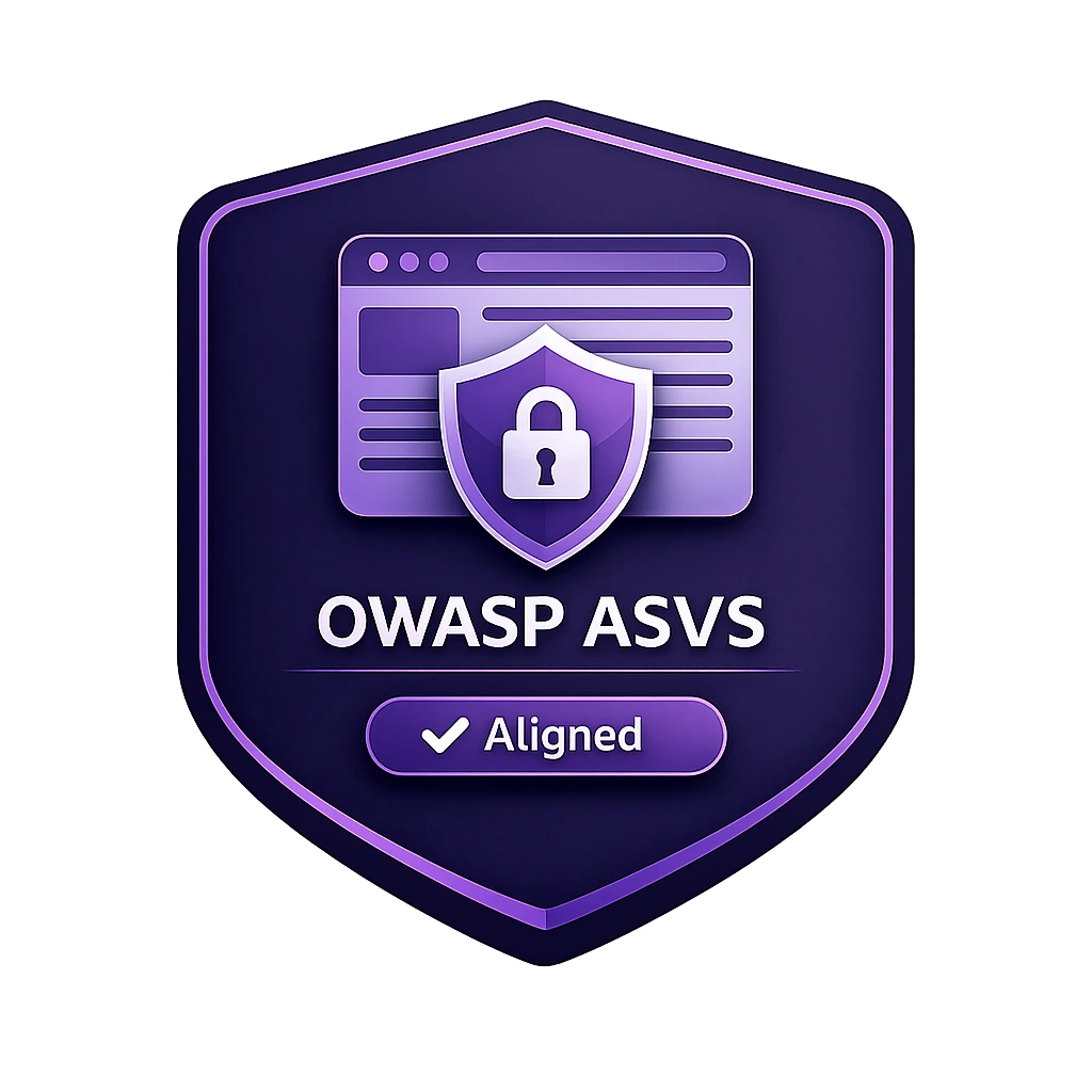 Security framework reference badge